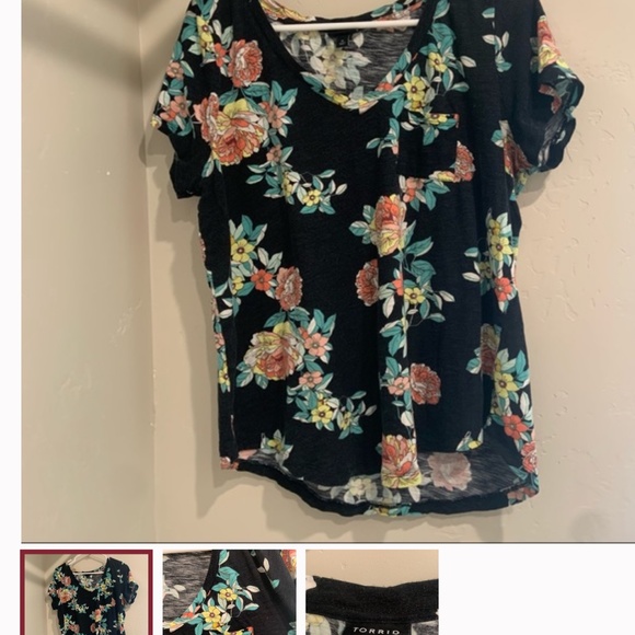 Lot of 7 XL Torrid Tops - Picture 2 of 8